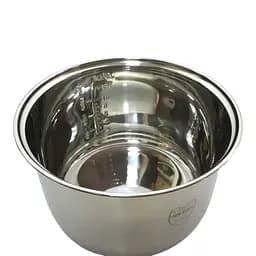 Універсальна сталева каструля для мультиварки на 5 літрів H=145 мм, D=235 мм