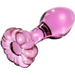 Анальная пробка Pipedream Icicles No.48, 7.5 см (розовый)