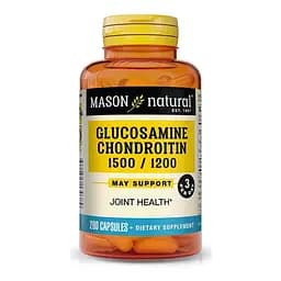 Препарат для суглобів і зв'язок Mason Natural Glucosamine Chondroitin 1500 mg/1200 mg, 280 капсул