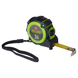 Рулетка з автостопом Alloid Pro 3 м / 16 мм (MT-740316)