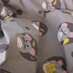Підковдра MirSon Бязь Kids Time 20-0029 Funny mice 143х210 см (2200009638107) - мініатюра 6