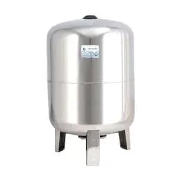 Гідроакумулятор вертикальний Gidroteh нержавіюча сталь 80 л 30412