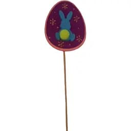 Прикраса топер Аплі Краплі Кролик з помпонами з фетру