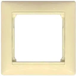 Рамка Brille одинарная слоновая кость, Cariva 773751