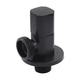 Кран приборный угловой Karro KR-3123-2B 1/2"х3/4" Черный 30412