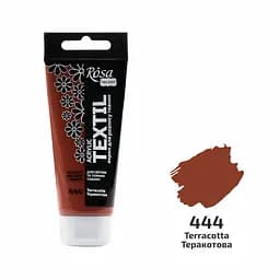 Краска акриловая для тканей Терракотовая (44) 60 мл Rosa Talent [CD]