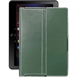 Чохол StatusCASE з екошкіри для планшету Fly Life Connect 10.1 Темно-зелений