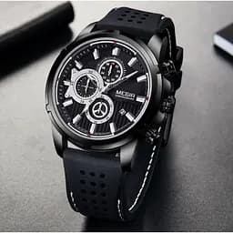 Наручний годинник Jedir Saturn Black надійний японський механізм