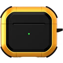 Футляр противоударный Black ed. для наушников Airpods 4 Yellow