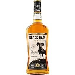 Віскі Black Ram 3 yo Premium Blended Whisky 40% 0.7 л