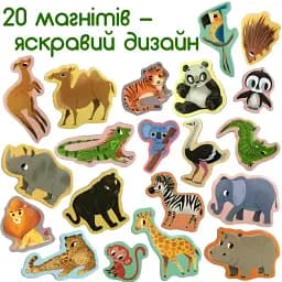 Набір магнітів Magdum Зоо 20 шт. ML4031-05 EN   - мініатюра 5