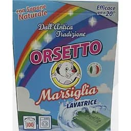 Пральний порошок Orsetto Lavatrice Marsiglia універсальний 5.6 кг