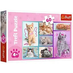 Пазл Trefl Милі котики 60 ел. (17373)
