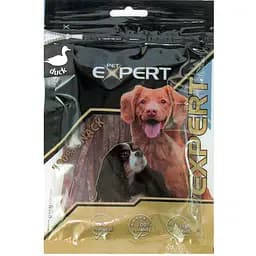 Ласощі для собак TatraPet Expert сушене качине м'ясо смужки 10х0.3 см 80 г 