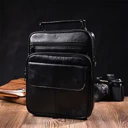 Шкіряна чоловіча сумка Vintage 19,5х24х4,5 см sum0023580 - мініатюра 7