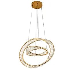 Люстра стельова LED Levistella 799L8812C (600+400) FGD, сучасний стиль для дому