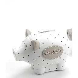 Копилка Amadeus в форме поросенка белая (095160)