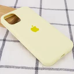 Чохол Silicone Case Full Protective (AA) для Apple iPhone 13 mini (5.4) Жовтий / Mellow Yellow - мініатюра 2