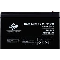 Аккумулятор LogicPower AGM 12V (12V/14Ah/168Wh) (4161) [109154]