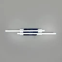 Лаконічне світлодіодне бра у хромованому корпусі 67х9 см Line F Арт. (Т)9807/2 CH W