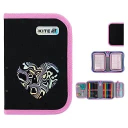 Пенал з наповненням KITE Love is K25-622H-3 Різнокольоровий