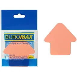 Блок паперу для нотаток Buromax Neon Стрілка з клейким шаром 50 аркушів в асортименті (BM.2366-99) - мініатюра 3