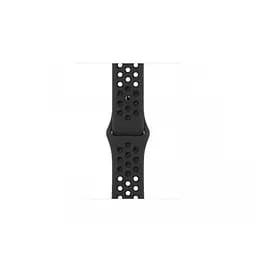 Смарт-годинник Apple Watch Nike Series 7 GPS 41 mm Midnight Aluminum Case w. Anthracite/Black Nike Sport Band (MKN43) - мініатюра 3