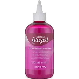 Крем-догляд для блиску волосся Inebrya Sheсare Glazed Intense Treatment з ефектом глазурування 250 мл