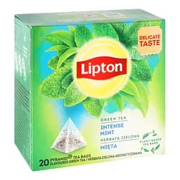 Чай зелений Lipton Intense Mint, 32 г (20 шт. х 1.6 г) (917454) - мініатюра 3