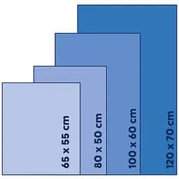Килимок для ванної Kela Ombre 65x55x3.7 см морозно-блакитний (23568) - мініатюра 6
