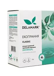 Концентрований безфосфатний пральний порошок Delamark Universal 3 кг (4820152330017)