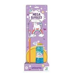 Мильні бульбашки "Mega Bubbles Єдиноріжки" DoDo Toys 500118 з тарілкою 450 мл