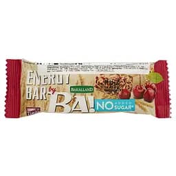 Злаковий батончик Bakalland Ba! Energy Bar Cherries & Amaranthus Seeds без цукру 30 г