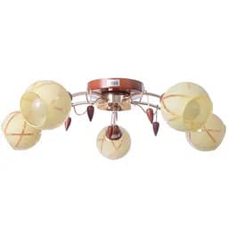 Люстра стельова Brille класична E14 60W BR (BKL-413C/5)