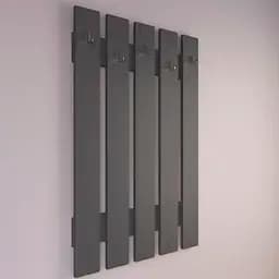 Вішалка настінна VAYS D-5 антрацит 77×110 см