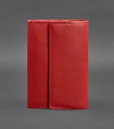 Шкіряний червоний блокнот (Софт-бук) 5.1 для жінок