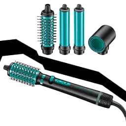 Фен-стайлер VGR 5 в 1 V-475, Professional, 5 насадок, 1400 Вт зелений