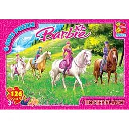 Пазли Barbie BA005 G-Toys 117 ел. (4824687632110)