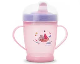 Чашка-непроливайка Baboo Me To You, 250 мл, розовый (90438)