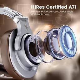 Гарнітура OneOdio A71 3.5 мм/6.35 мм Silver Brown (A71 Silver Brown) - мініатюра 2
