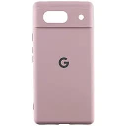 Чохол Silicone Cover Lakshmi Full Camera (AA) with logo для Google Pixel 8a Рожевий / Pink Sand