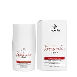Крем для обличчя зволожувальний Bogenia Kombucha Cream з комбучею та антиоксидантами 50 мл
