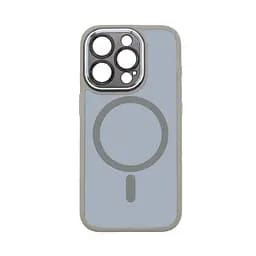 Чехол для Apple iPhone 15 Pro, Unit MagSafe SE, серый, с защитой камеры, магсейф, противоударный, магнитный, панель-накладка с MagSafe, с поддержкой беспроводной зарядки, TPU+PC, защита всего корпуса, ударопрочный, ArmorStandart (ARM75380)