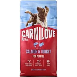 Сухий корм для цуценят Carnilove Active Salmon & Turkey Puppy лосось та індичка 12 кг