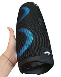 Портативна колонка Xterem2 Bluetooth переносний динамік Bluetooth Велика 28 см IPX5 Чорна - мініатюра 4