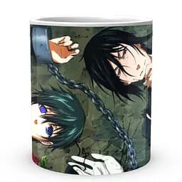 Кружка GeekLand Black Butler Темный Дворецкий on the ground BU.02.06 330 мл белая