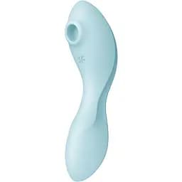 Вакуумний смарт-стимулятор із вібрацією Satisfyer Curvy Trinity 5 (Blue)