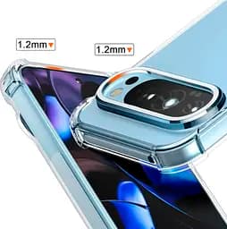 Силіконовий чохол BeCover для Google Pixel 9 Pro XL Transparancy (712142) - мініатюра 2