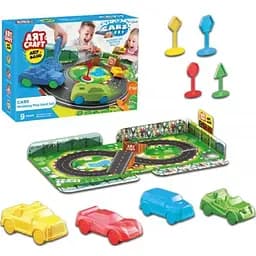 Кинетический песок Dede Art Craft Автомобили 600 г (3948)