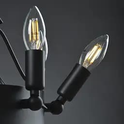 Люстра Brille лофт підвісна E14 40W BK (BL-397S/12) - мініатюра 7
